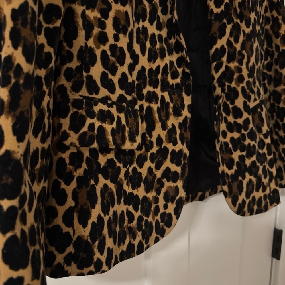 Frame Leopard Print Women's blazer - Picture 3 of 6